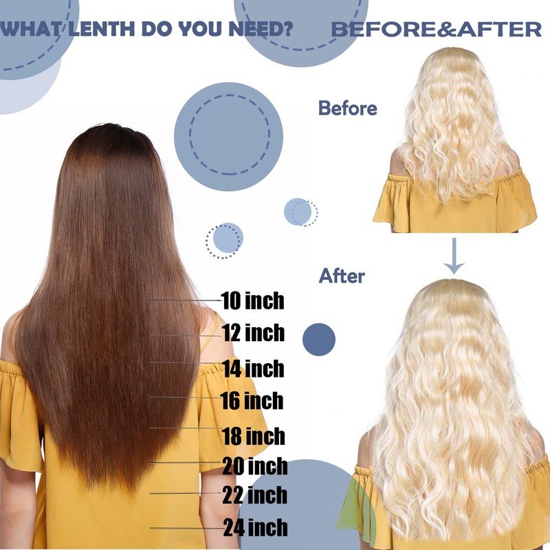 U-Tip Real Hair Bondings Extensions, 50 cm, Dark Brown #2