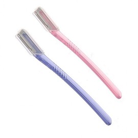 Straight Eyebrow Razor 2P Eyebrow Grooming Beauty Tool Makeup 5ea