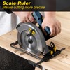 Enventor Circular Saw Corded, 11A Electric Circular Saws 7-1/4-Inch with