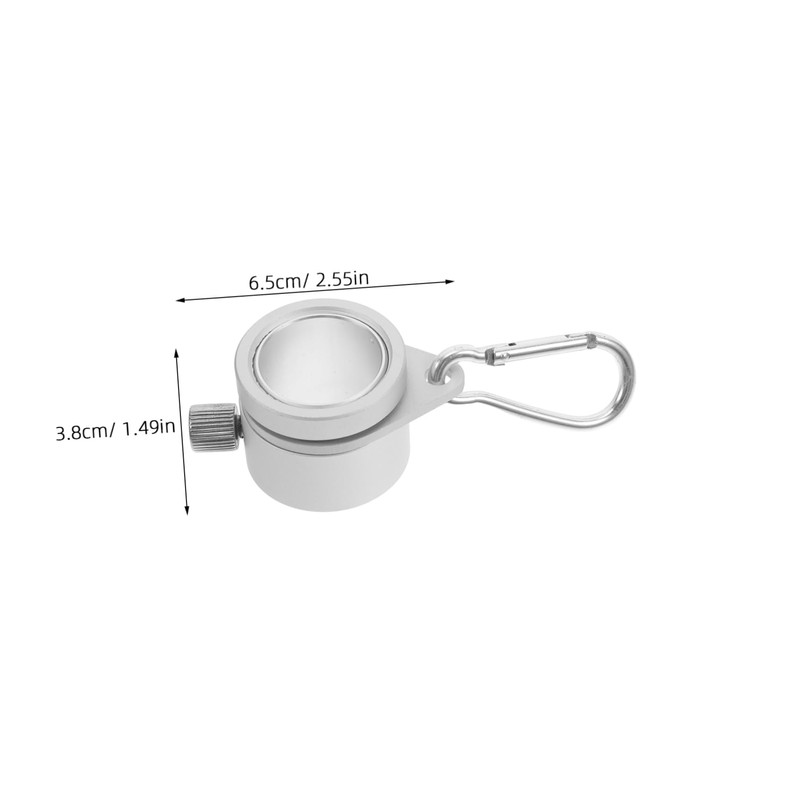 ULTECHNOVO 2pcs Stainless Steel Flagpole Clips Rotating Anti-wrap Easy Install