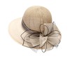 KORADI Women Organza Kentucky Derby Hat Fascinators Bucket Bowler Hat