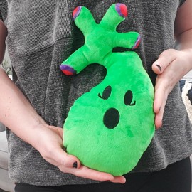 Attatoy Gallbladder Plush, Body Organ Stuffed Toy Complete with Gallstones