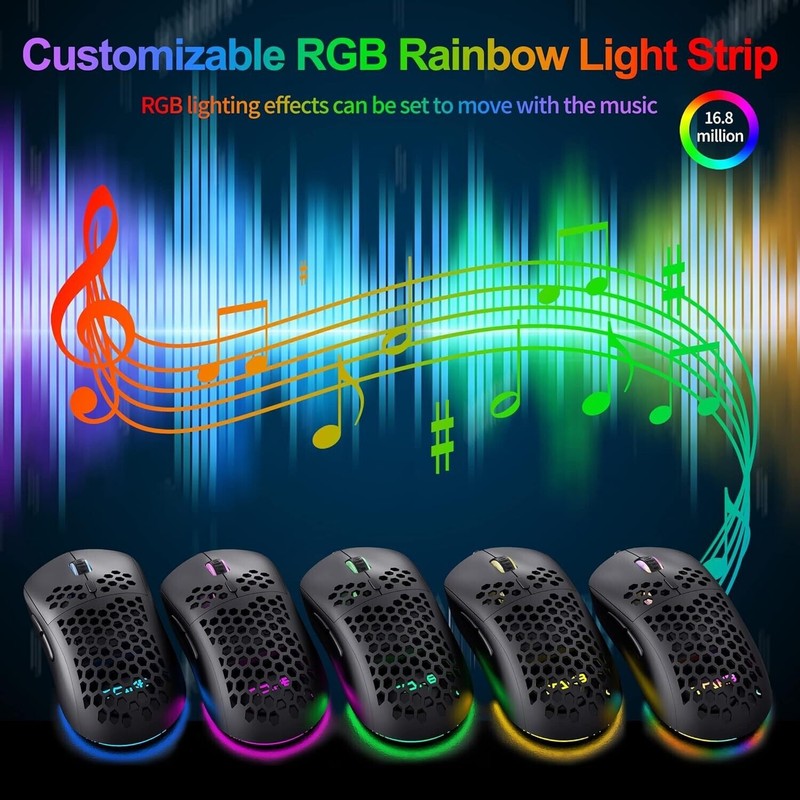 Technology Mechanical KeyBoard TMKB Falcon M1SE Black Ultralight Honeycomb Wired