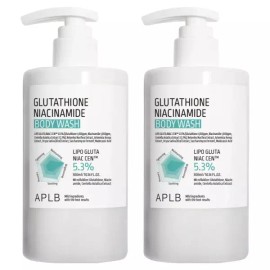 APLB 글루타치온 클렌징케어 사계절 나이아신아마이드 바디워시 300ml 2개 APLB Glutathione Cleansing Care All-Season Niacinamide Body Wash 300ml 2pcs