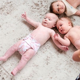 Babies Beginning Sprout Pocket Cloth Diaper – Adjustable & Reusable Cloth Diaper with 1 Insert – Soft, Washable, Leakproof (Pink Drift)