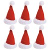 Burwells Set Of 6 Santa Hat Place Card Holders Christmas