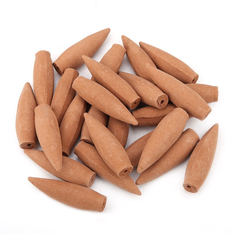 22pcs 30 Minutes Smoke Backflow Censer Incense Cones Gift Box