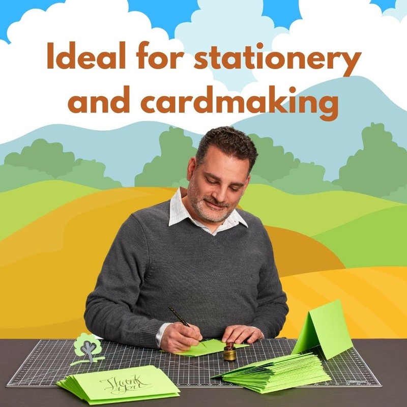 Black Cardstock - A4-210mm x 297mm - 176g/m² - 50