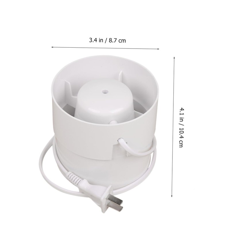 Angoily Bathroom Ventilation Fan 4 Inch Quiet Inline Duct Fan