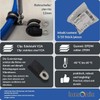Lumonic 5 x 12 mm pipe clamps with rubber insert,