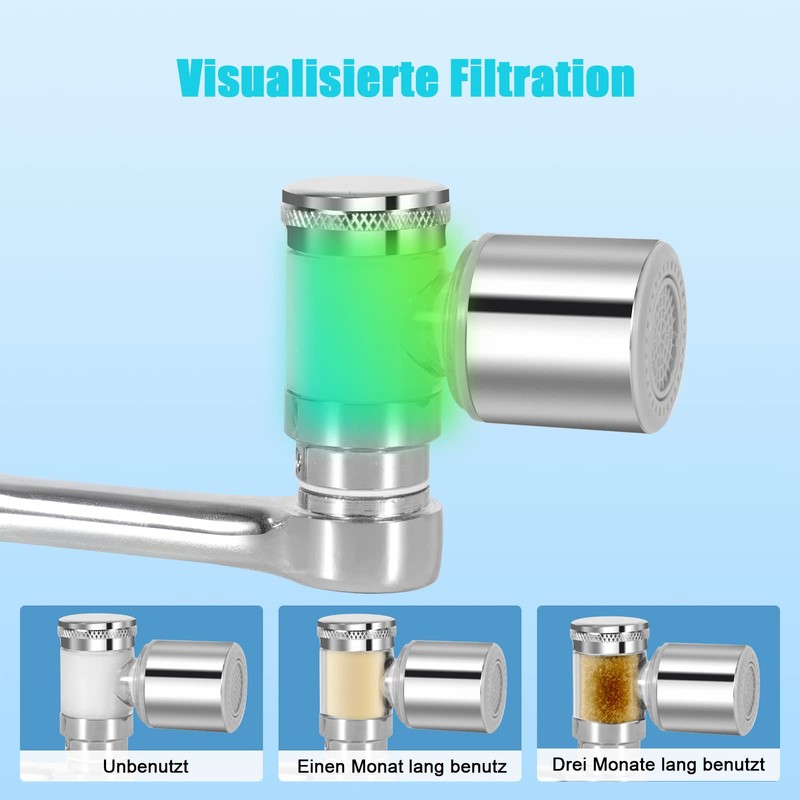 KOZR Tap Attachment and Tap Extension, Rotatable Multifunctional Extension Tap