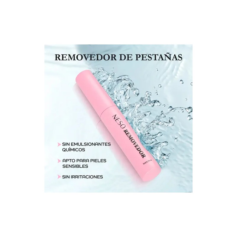 Kit Pestañas 30d Neso Mink Sintético Curva D