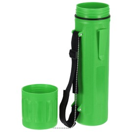 sourcing map Welding Rod Storage Tube, 14 Inch Tungsten Electrode Holder Container Airproof Waterproof 4.5kg Capacity with Strap, Green