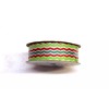 Berwick Offray Green Red White Christmas Stripe Zigzag Craft Ribbon