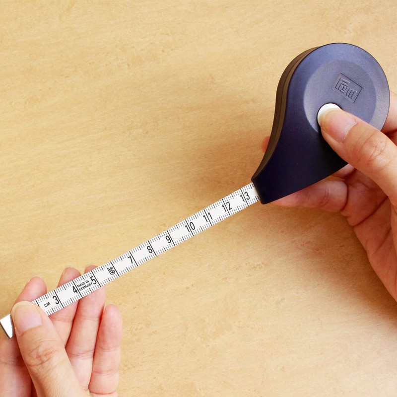 Prym 60-inch Ergonomic Imperial Spring Tape Measure