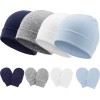 ^ Conjunto De Gorro Y Manoplas De Algodón For Bebé,