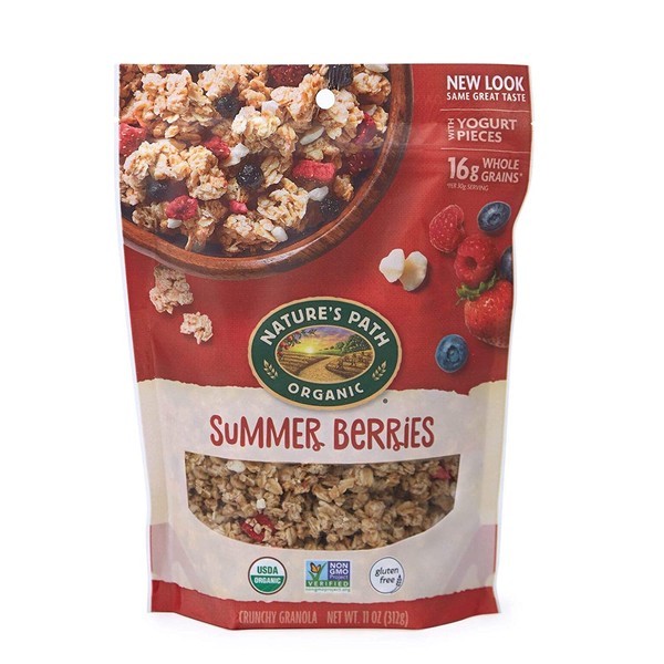 Nature’s Path summer berries , Healthy, Organic & Gluten Free, 11 Ounce Pouch