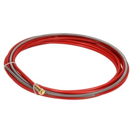 P.C. Liner Wire 1.0-1.2mm x 4M Welding Red Steel Plastic Coated MIG Torch