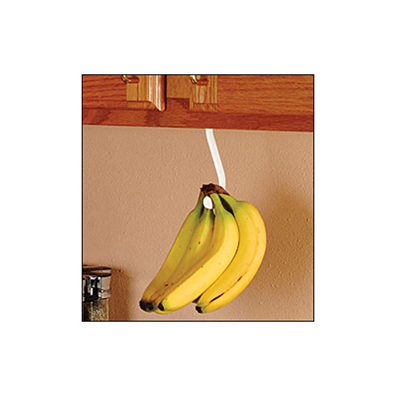 Gadjit Banana Hook Hanger - Ripen Naturally with Under Cabinet