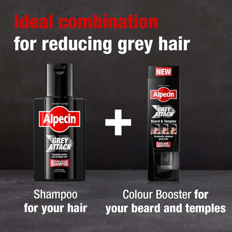 Alpecin Grey Attack Beard & Temples Colour Booster 50 ml