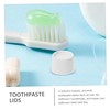 minkissy Screw-in Toothpaste Lid 100pcs Plastic Toothpaste Caps for Travel
