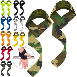 C.P. Sports Lifting Straps (Padded) 60 cm for Fitness, Bodybuilding and Strength Training - for Men and Women - 2 Year Warranty (Black)