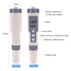 4-in-1 Digital Water Meter IP67, Water Meter for Salinity, TDS,