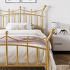 Allewie 14 Inches Twin Size Metal Platform Bed Frame with