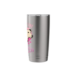 Cow Dog Farmer Dog Owner Stainless Steel Insulated Tumbler