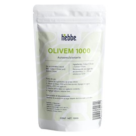 HEBBE Olivem 1000 100 g | Autoemulsionante Vegetal O/W | Extra Hidratación Sin Sensación Grasa | Emulsiones Suaves y Sedosas