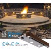LEONLITE LED Low Voltage Hardscape Lighting, 7 Inch Landscape Lights