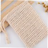 WOONEKY 20pcs Exfoliating Soap Pouch Net Handmade Soap Storage Bags