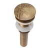Pop Up Sink Drain Vintage Sink Vessel Drain Stopper Plant