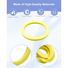 TIKSCIENCE Dishwasher Door Vent Seal Replacement Fit for GE GDF510PGD0WW GDF511PGM0WW ADT521PGF0WS DDT575SGF4WW Haier QDP555SBN2TS QDP555SYN3FS Replace WD08X10092 WD08X23666