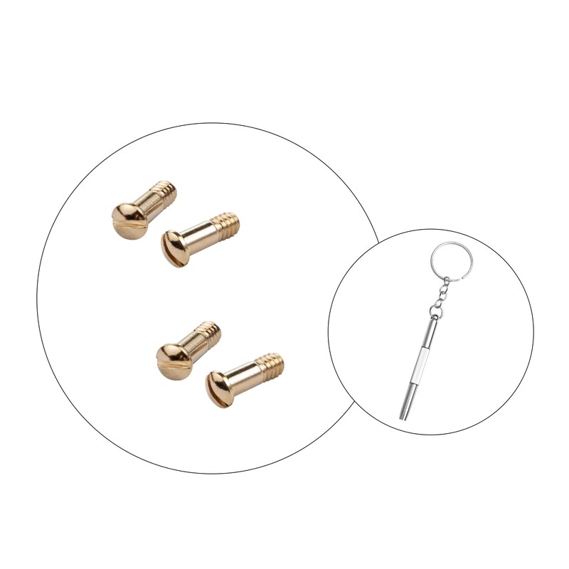Replacement Screws for RB2132 RB4165 RB4371 Sunglasses Repair Kit (4pcs),