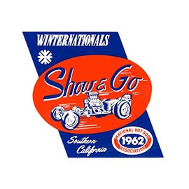 Trooperbay 1962 Winternationals SoCal Drag Race Hot Rat Rod Decal Vintage Look Bumper Sticker