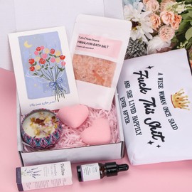 Birthday Pamper Gifts for Women, Unique Birthday Hampers Relaxation Self Care Package for Her, Welling Get Well Soon Gifts Pamper Box for Women, Gift Ideas for Women Mum, Sister, Best Friend, Wife