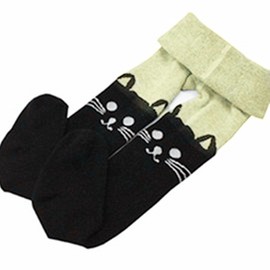 DreamHigh Girls Black Cat Girl Hosiery Cotton Overall Bottom Dance Tights Size S