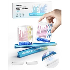 ARTDOT 2 Pack Diamond Painting Boat Holder, Diamond Painting Accessories for Diamond Painting Light Table, Easel, Drawing Table