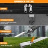 Patent Camping Hammock with Mosquito Net and Rainfly Cover, orange/grey
