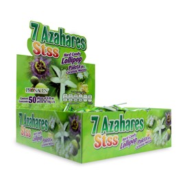 Paletas 7 Azahares Exhibidor 50 piezas PRONACEN