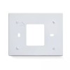 Honeywell Home White HVAC Thermostat Wall Cover Plate Mounting Bracket