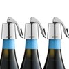WOTOR Wine Stoppers Stainless Steel Wine Bottle stopper Plug with