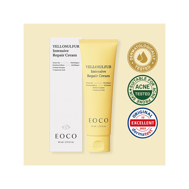 이오코 옐로설퍼 인텐시브 리페어 크림 80ml EOKO Yellow Sulfur Intensive