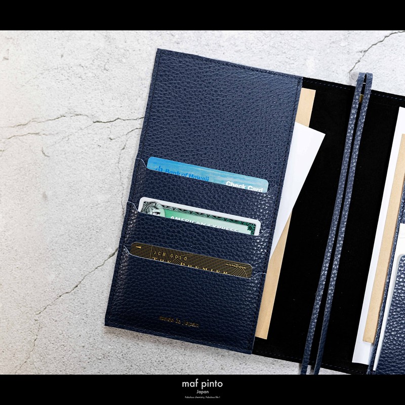 Maf Pinto (マフ ピント) Leather Notebook Cover - Genuine Leather