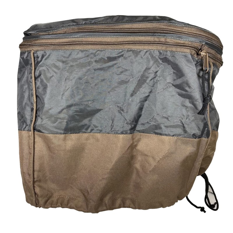 TOP 2-Tier Large Front Basket Cover, Black (Recommended Size: Upper