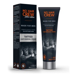 Hair Crew Tattoo Edition Crema Depilatoria Cuerpo 200g