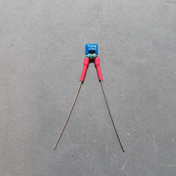 Bear59Guitars TREBLE BLEED KING "TV" SPEC .001uF Capacitor, 150K-ohm resistor