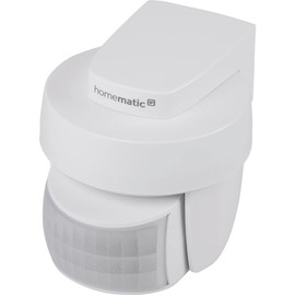 Homematic IP Smart Home Motion Sensor with Twilight Sensor - Outdoor, Accessory for Smart Home, Motion Detection, Switches Lights, Save Energy, 156203A0