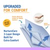 Upgrade 3-Layer Comfort Positioning Bed Pad, 48” x 40”, with